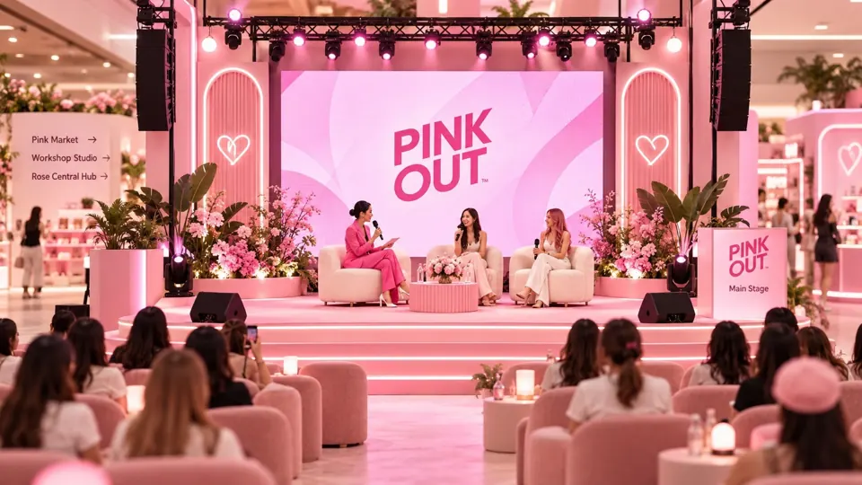 تصور PinkOut Live داخل PinkOut
