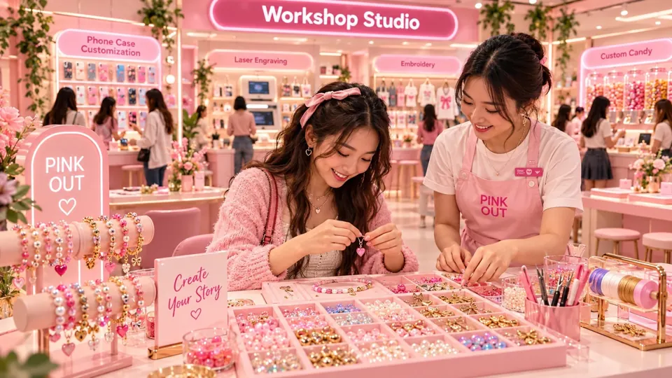 تصور Make Studio داخل PinkOut